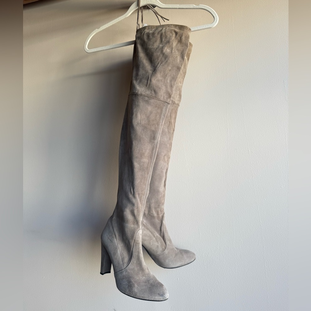 Stuart Weitzman Highland Over the Knee Boots 9.5